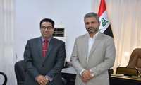  نشست مشترک در راستای اجرای تفاهم‌نامه همکاری میان دانشگاه قم و دانشگاه کربلا